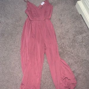 Pink jumpsuit